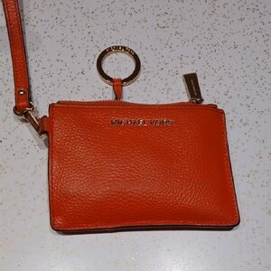 Michael Kors Orange Wristlet-Authentic